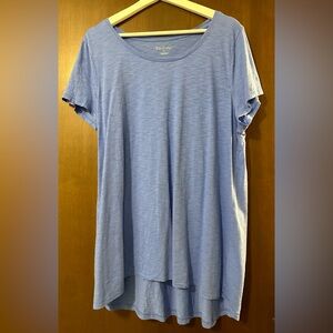 Lilly Pulitzer Blue Etta Scoopneck Tee - Size XL